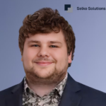 picture with Joonas Mustonen and Selko Solution Logo, a cover for the article why Selko Solution works with Nexpert