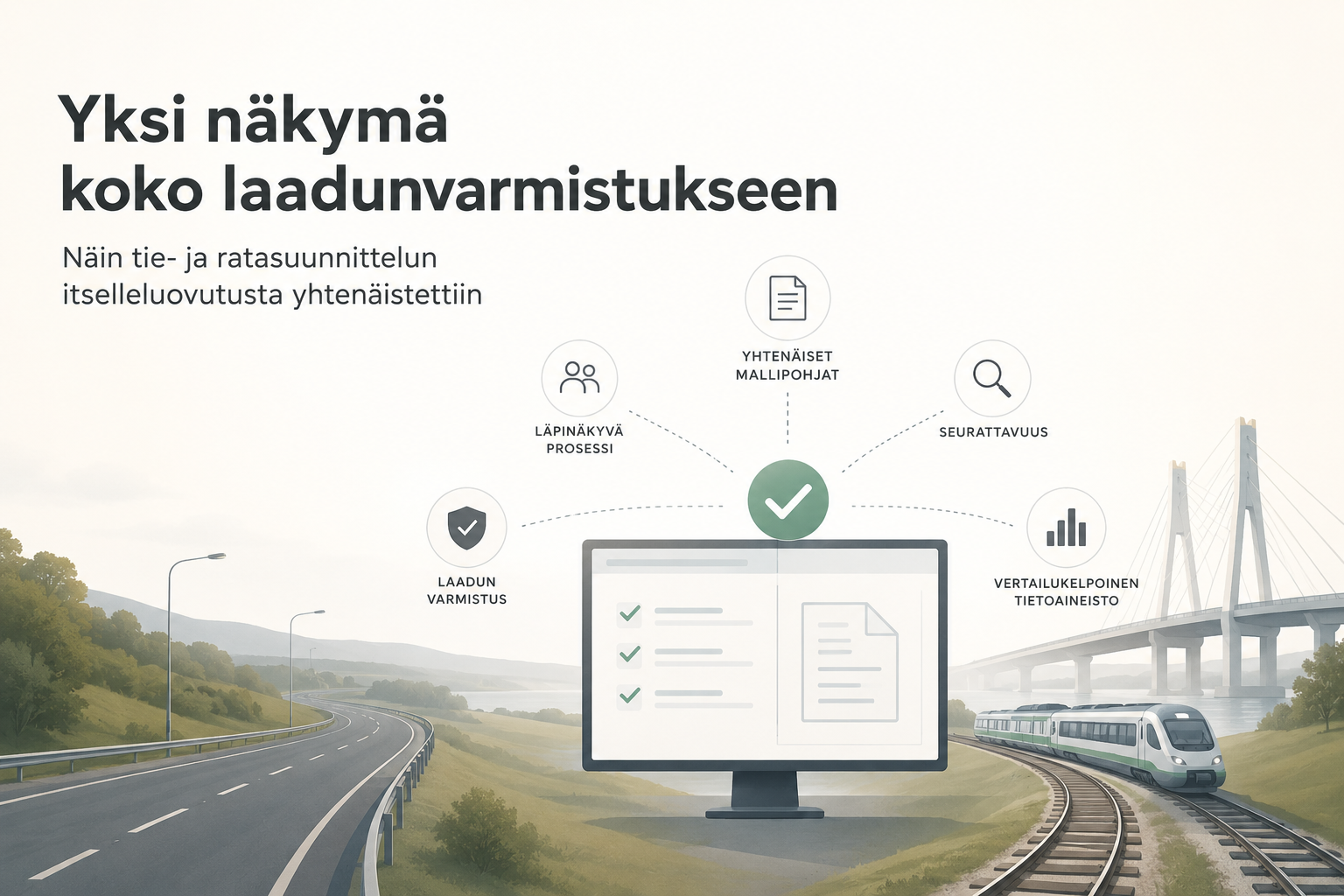 Yksi näkymä koko laadunvarmistukseen 16 Yksi näkymä koko laadunvarmistukseen