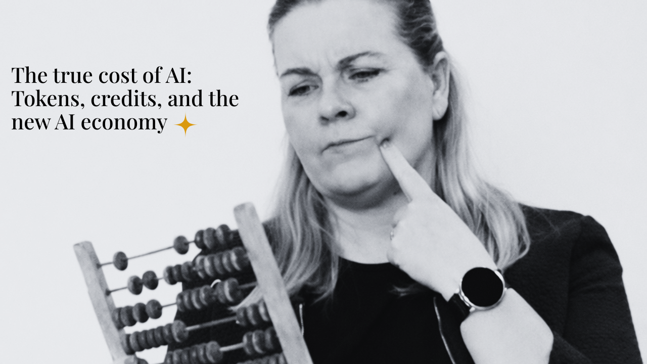 The true cost of AI: Tokens, credits, and the new AI economy 6 Tekoälyn todellinen hinta: Tokenit, kreditit ja uusi tekoälytalous